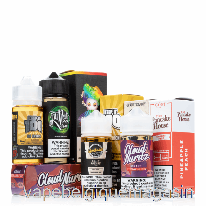 Vape Belgique Mystère E-liquide 100/200ml Pack édition 200ml - 6mg